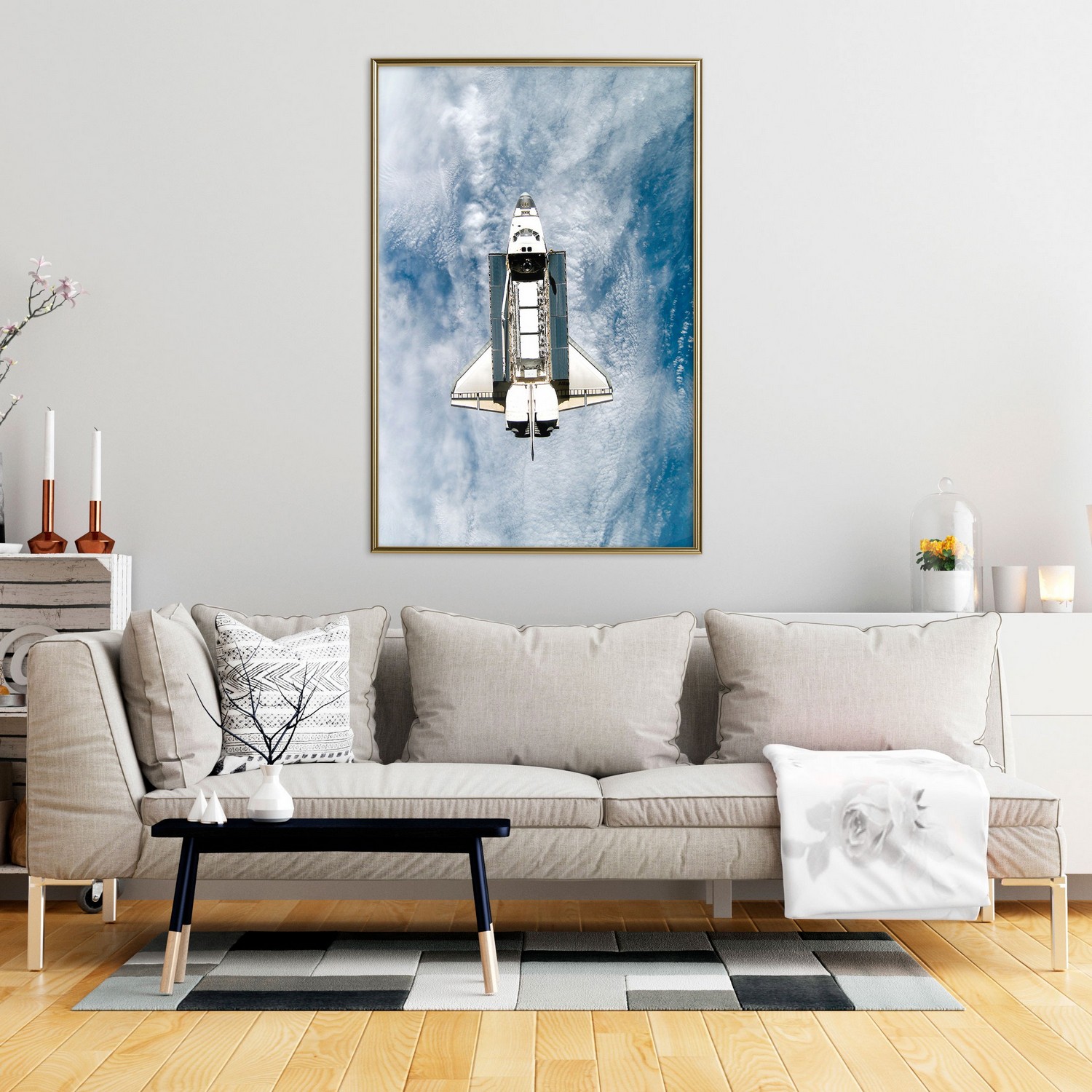 Poster Artgeist Affisch Space Shuttle