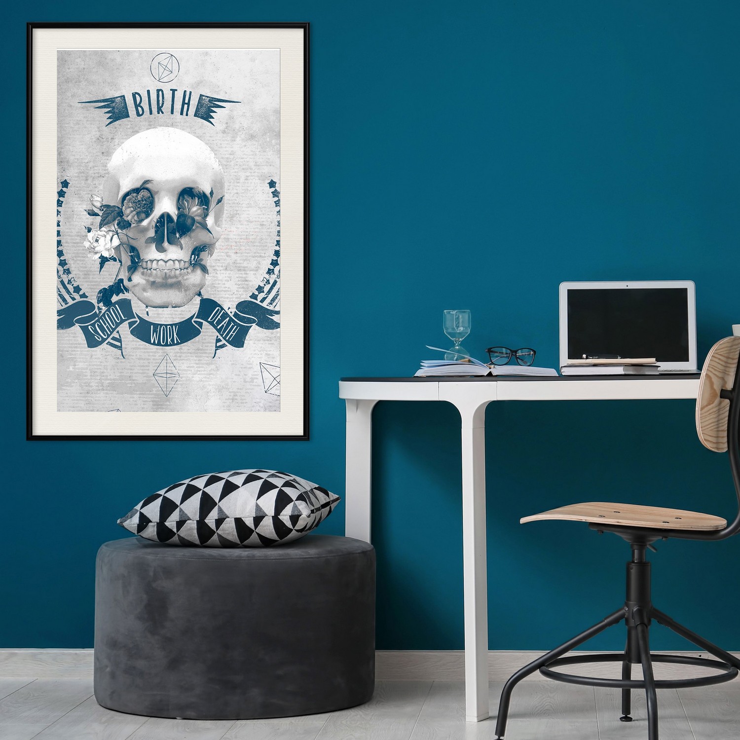 Poster Artgeist Affisch Life Is Brutal