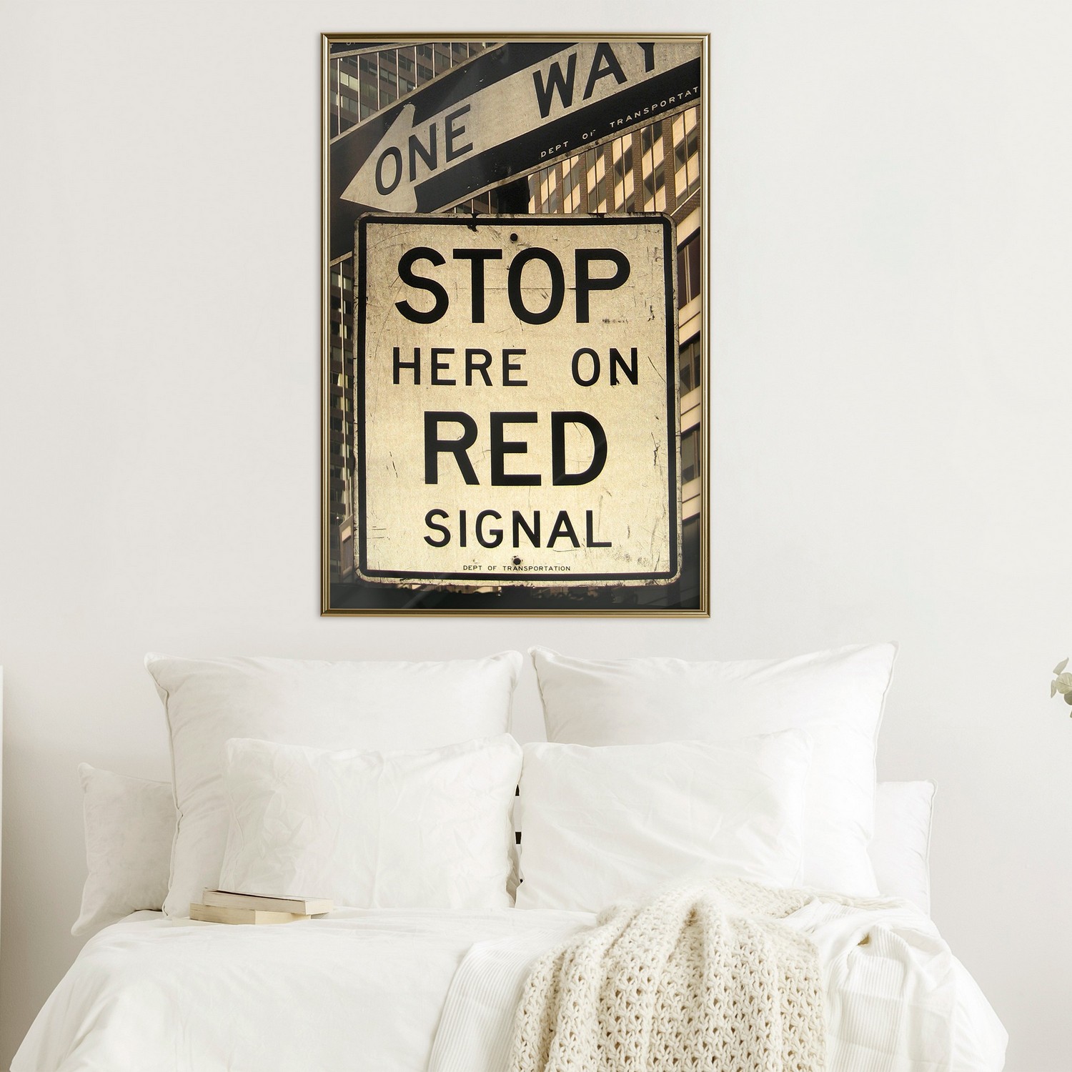 Poster Artgeist Affisch Road Signs