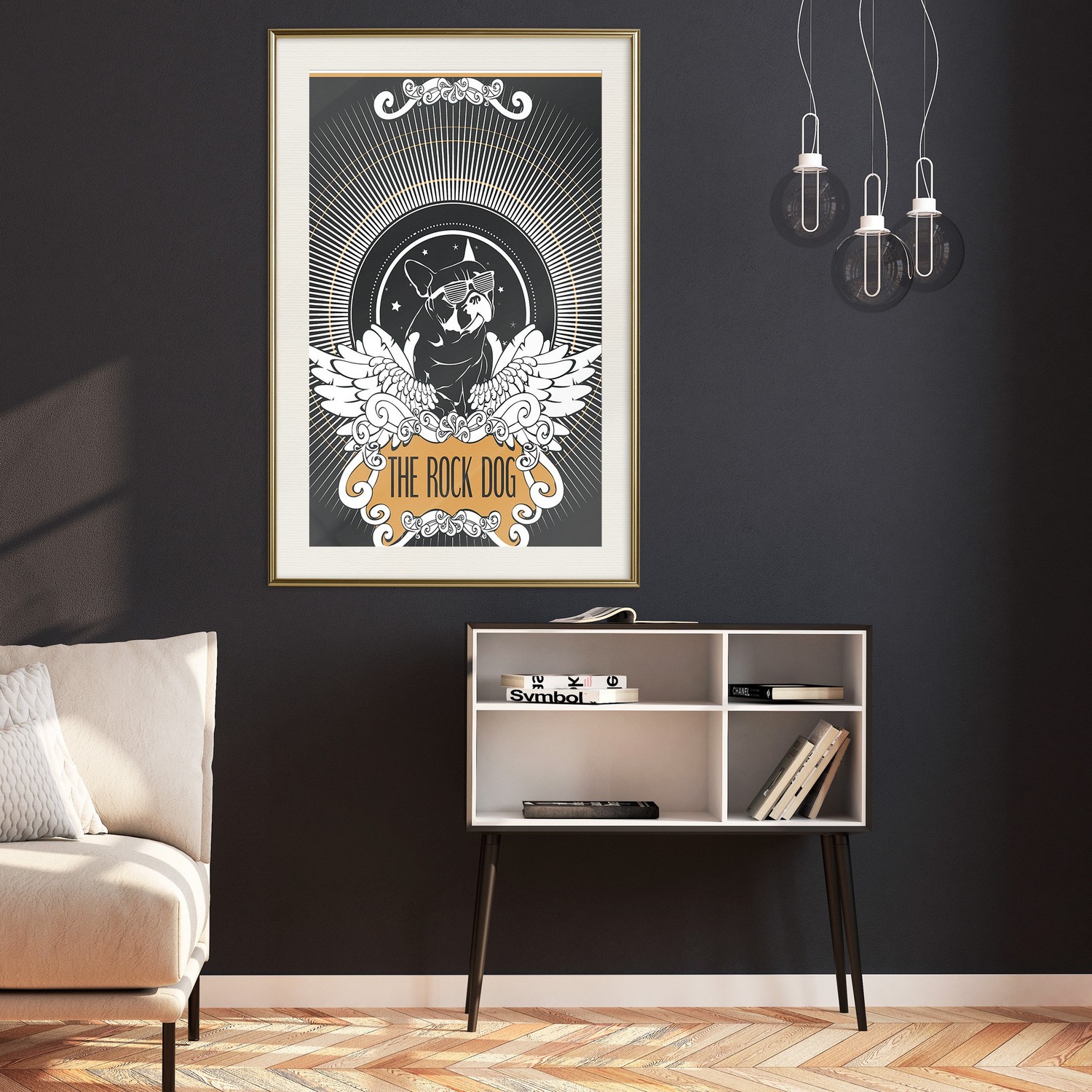 Poster Artgeist Affisch The Rock Dog