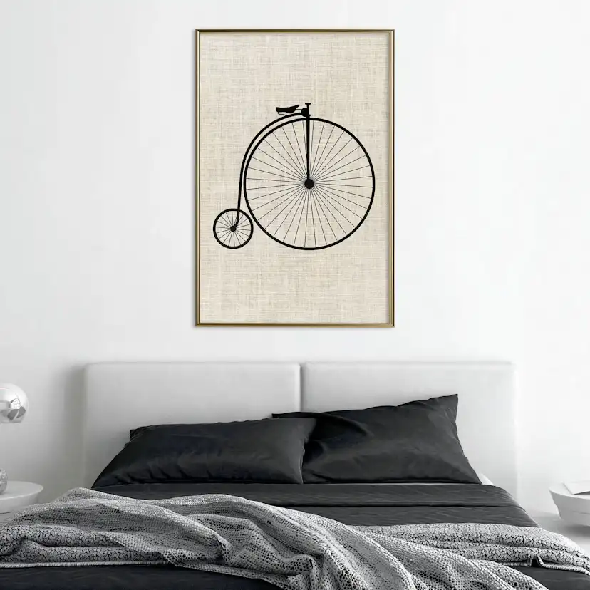 Poster Artgeist Affisch Vintage Bicycle
