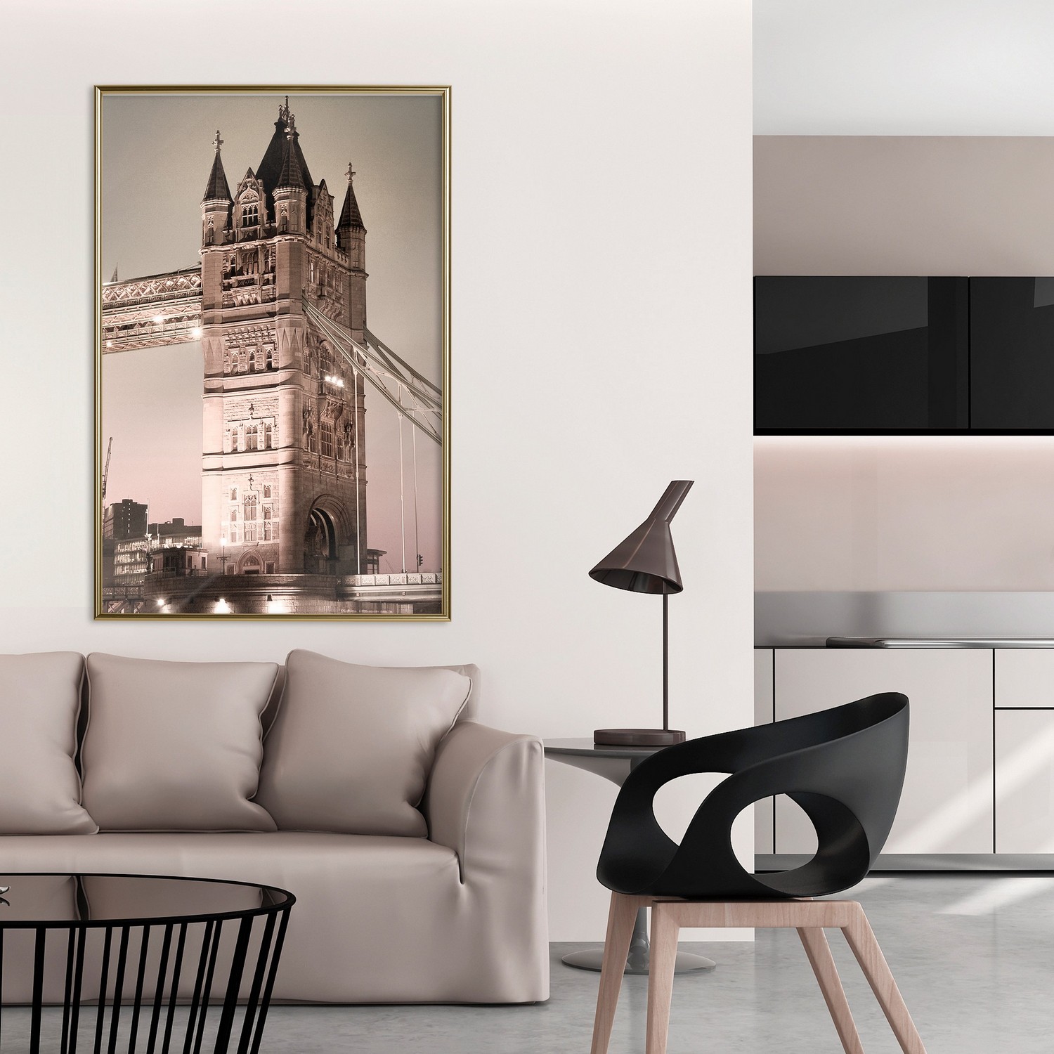 Poster Artgeist Affisch London Bridge