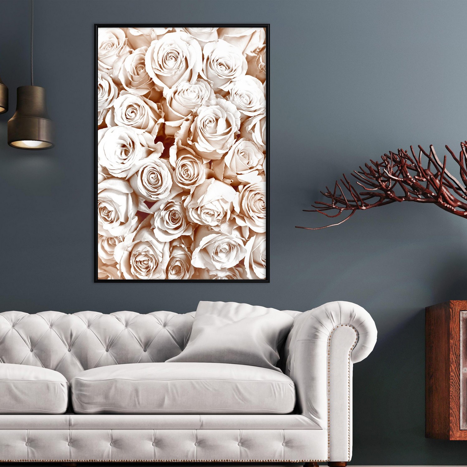 Poster Artgeist Affisch Rose Garden