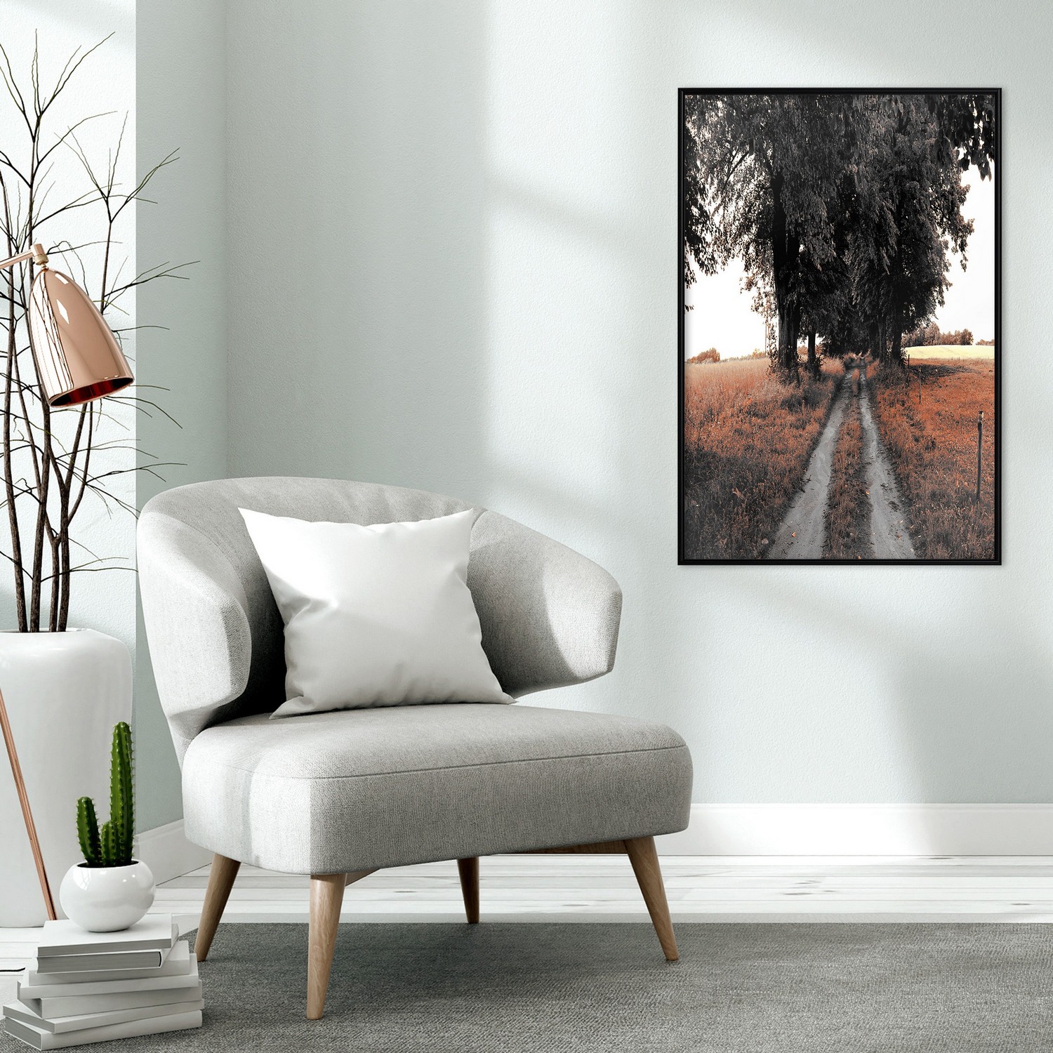 Poster Artgeist Affisch Road to the Forest