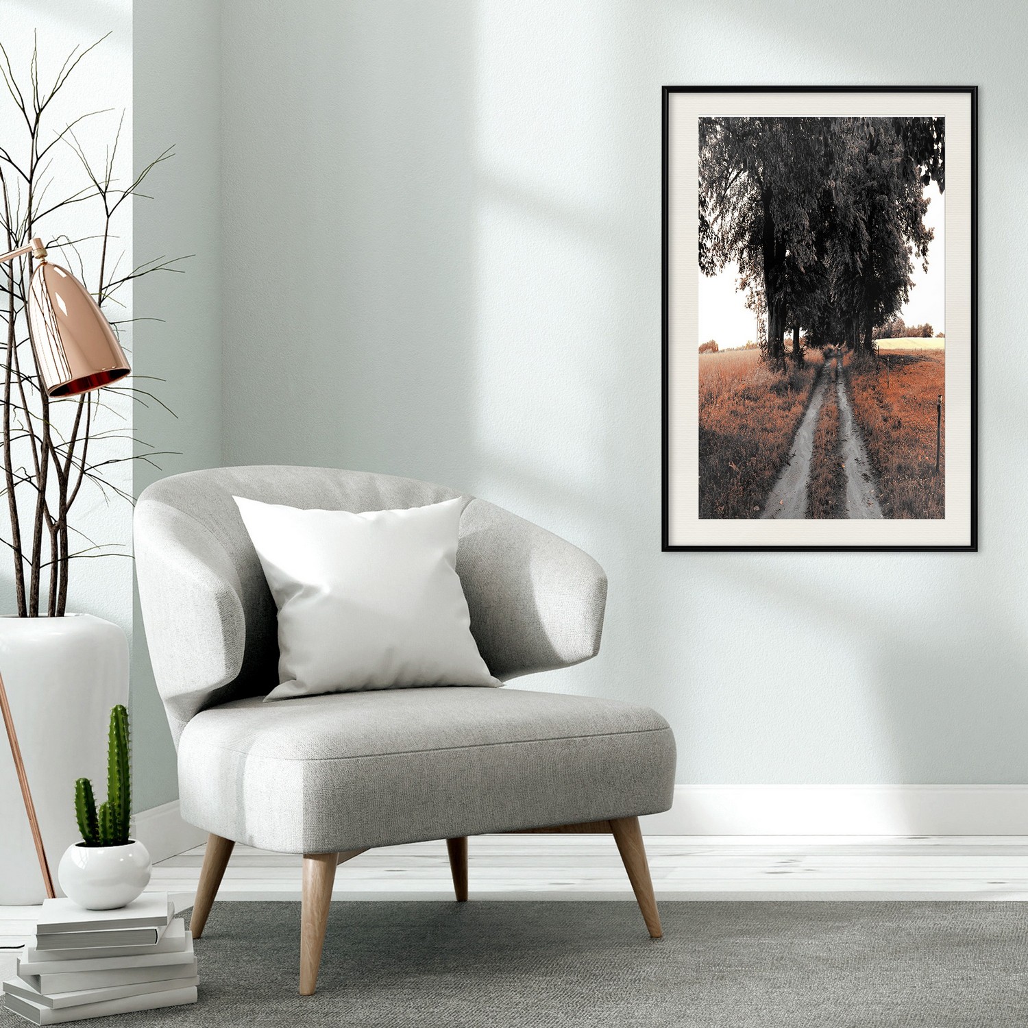 Poster Artgeist Affisch Road to the Forest