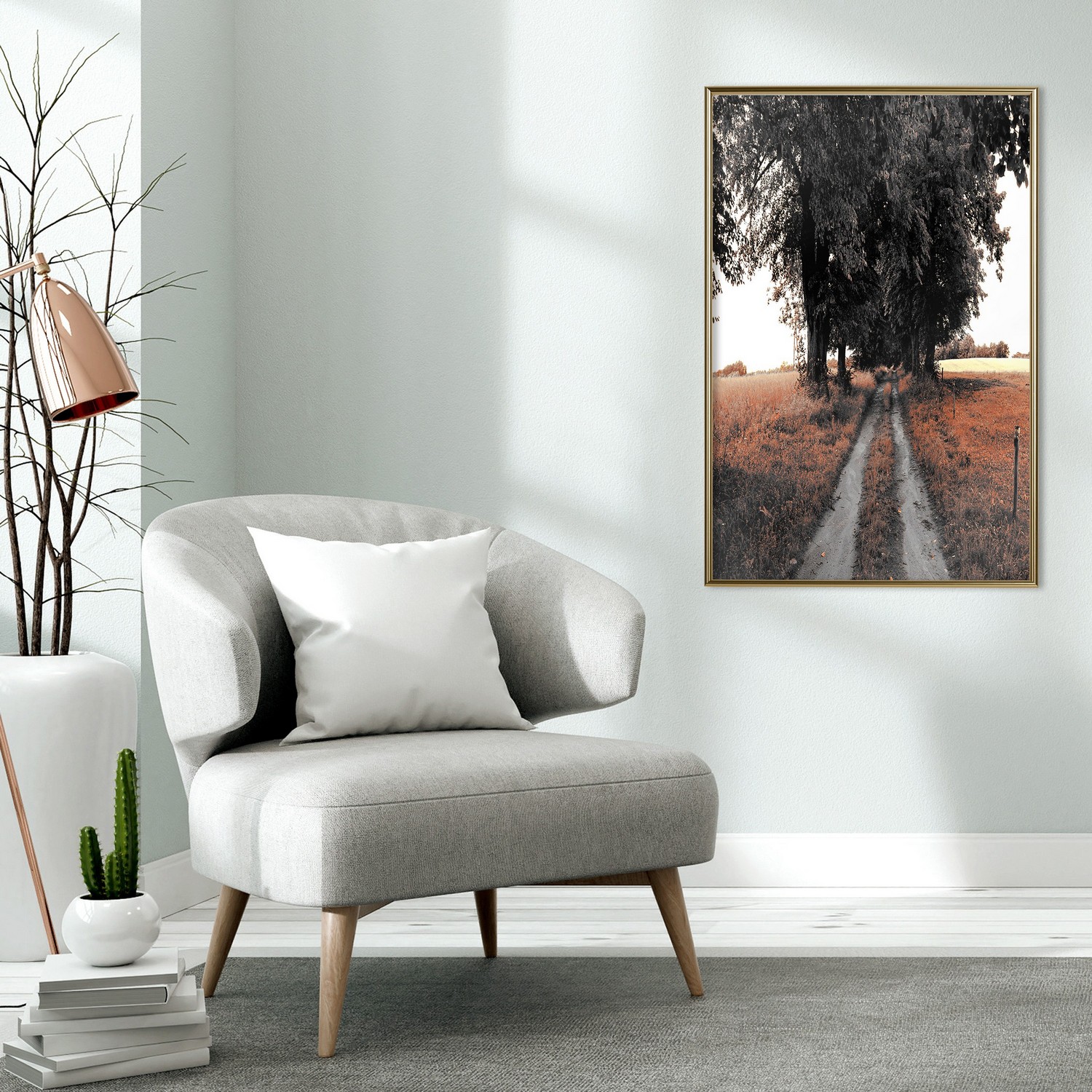 Poster Artgeist Affisch Road to the Forest