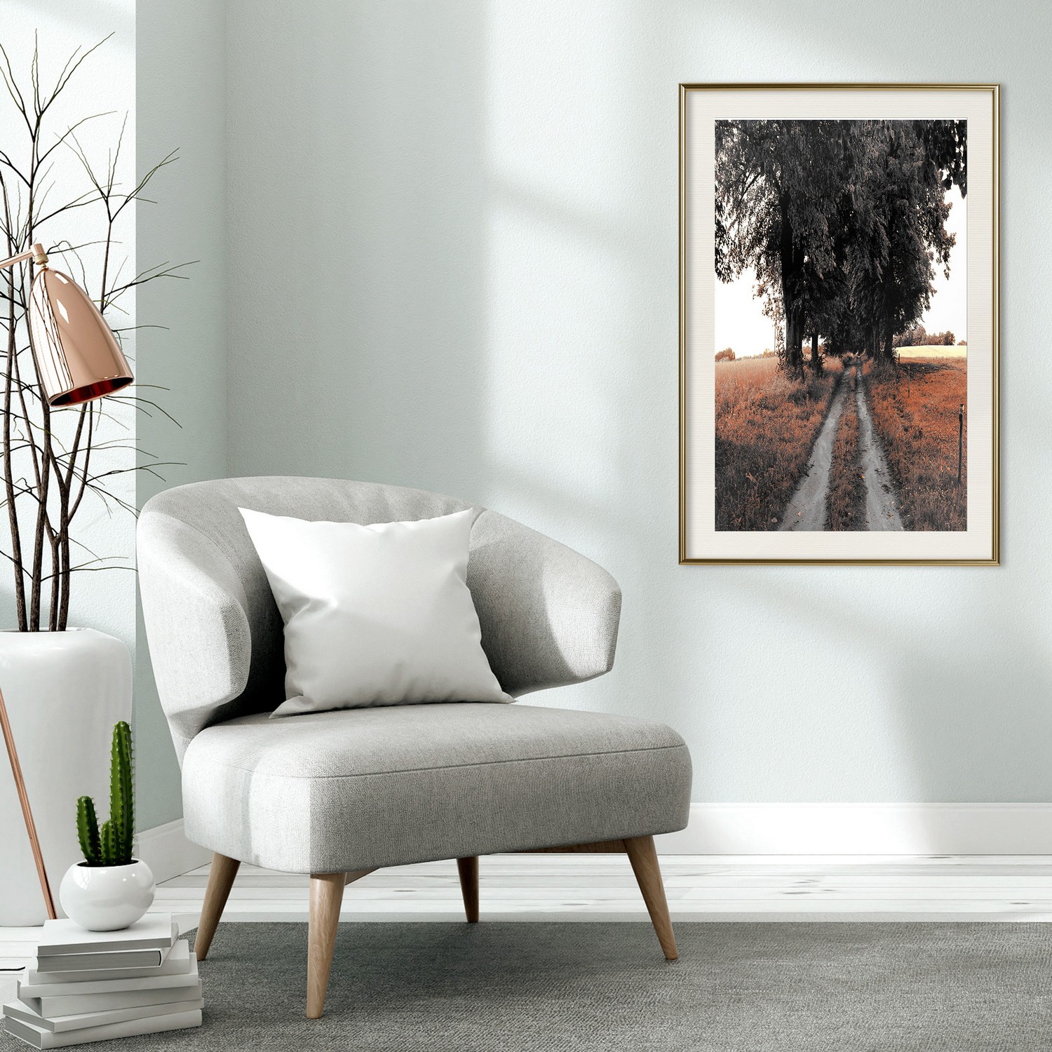 Poster Artgeist Affisch Road to the Forest