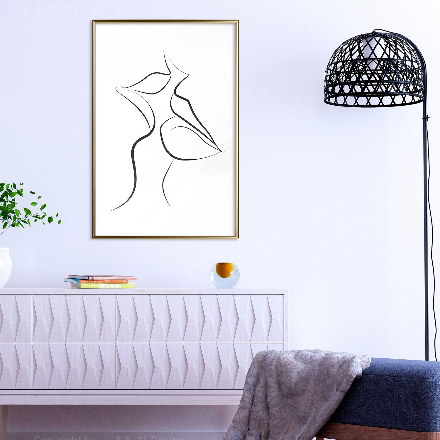 Poster Artgeist Affisch First Kiss