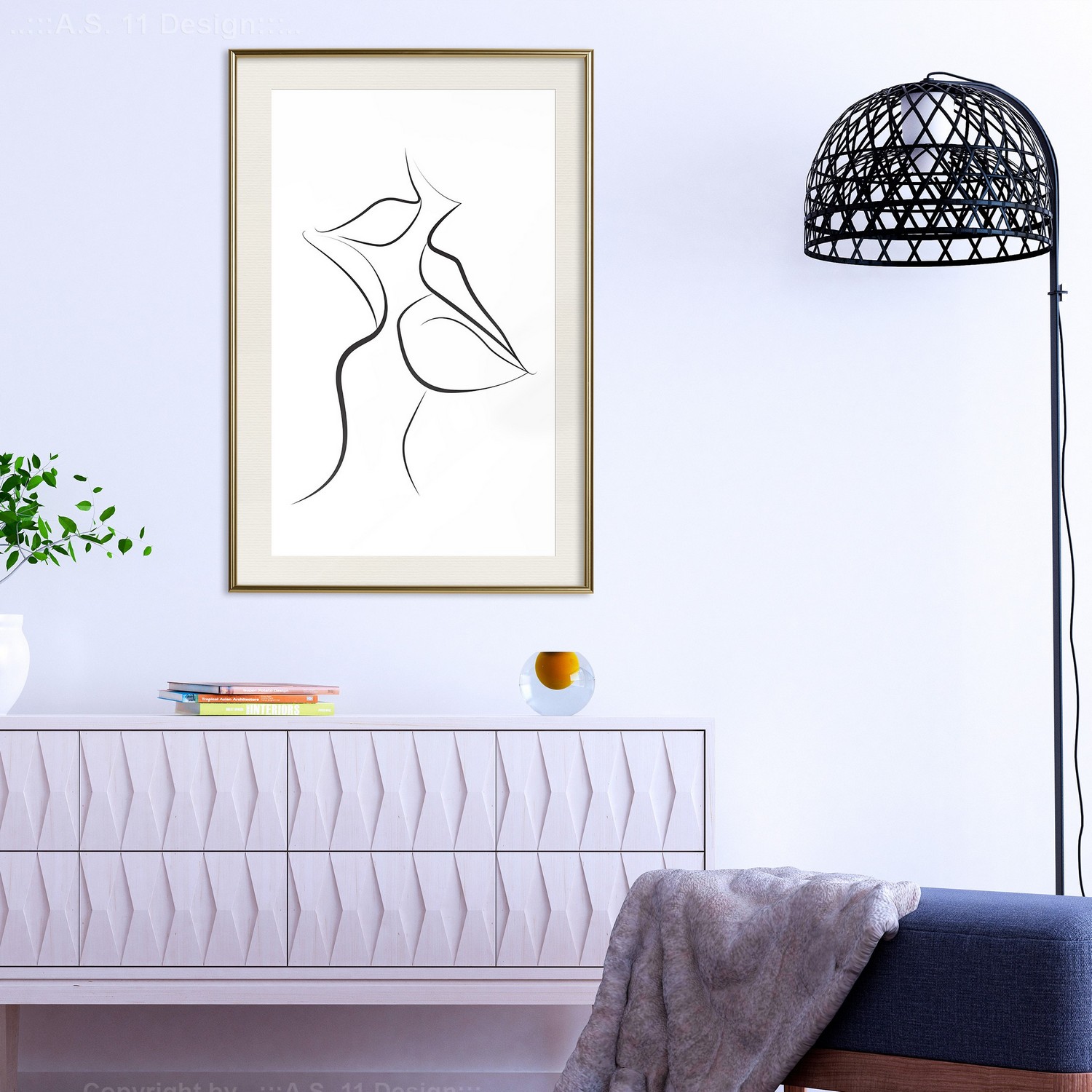 Poster Artgeist Affisch First Kiss