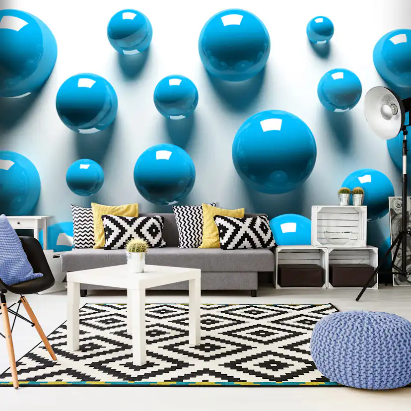 Fototapet Arkiio Blue Balls