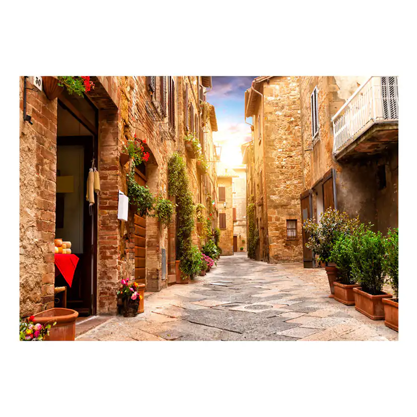 Fototapet Arkiio Colourful Street In Tuscany