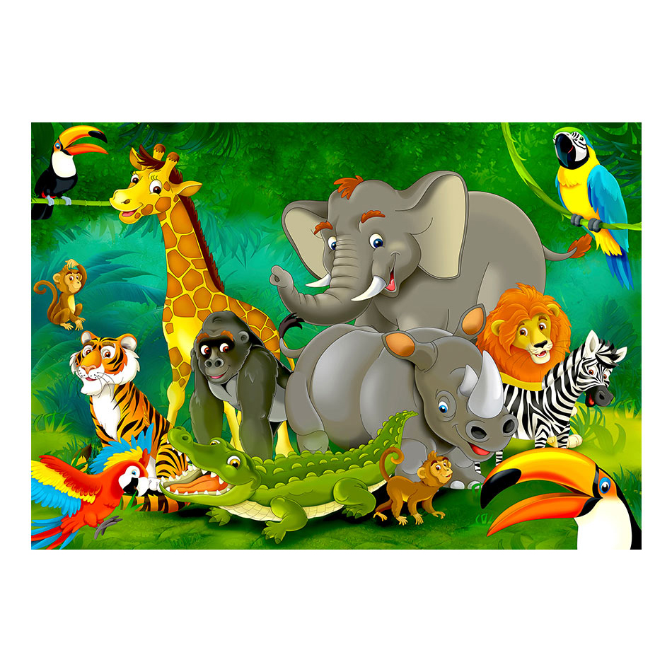 Fototapet Arkiio Colourful Safari