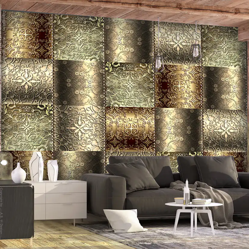 Fototapet Arkiio Metal Plates