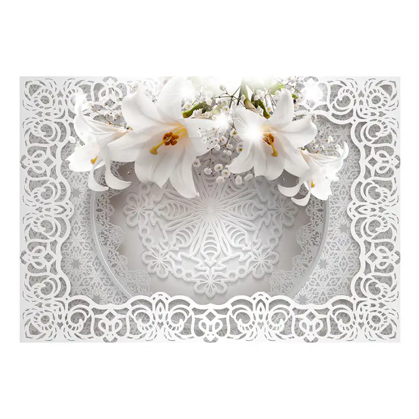 Fototapet Arkiio Lilies And Ornaments