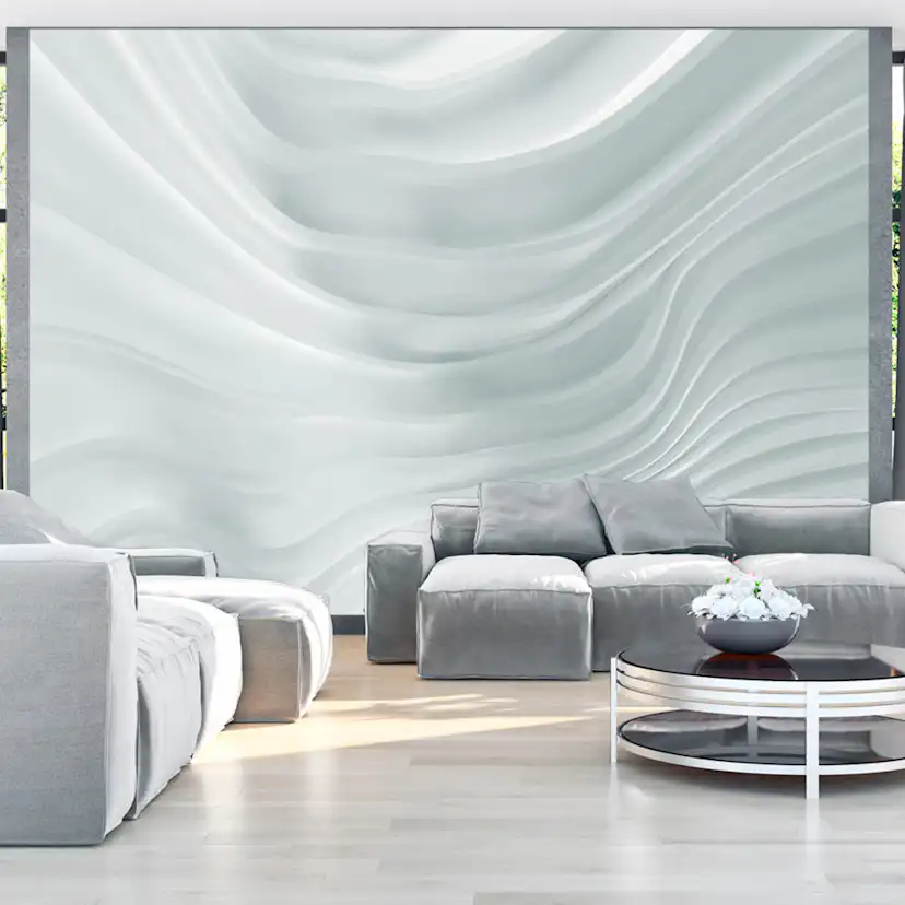 Fototapet Arkiio Waving White