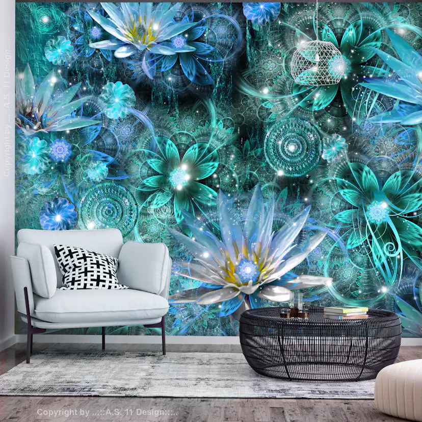 Fototapet Arkiio Självhäftande Water Lilies