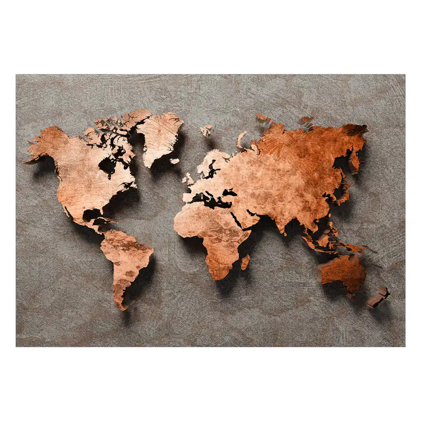 Fototapet Arkiio Copper Map