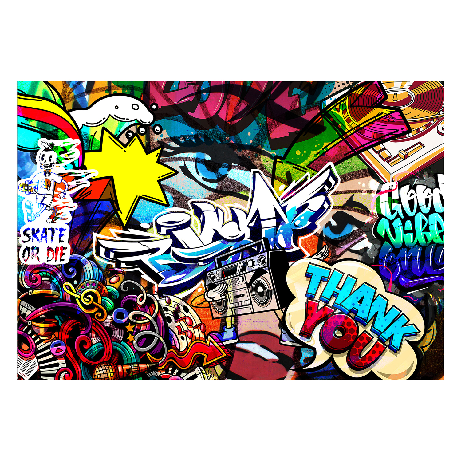 Fototapet Arkiio Metropolia's Language