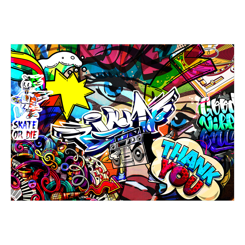 Fototapet Arkiio Metropolia's Language Självhäftande