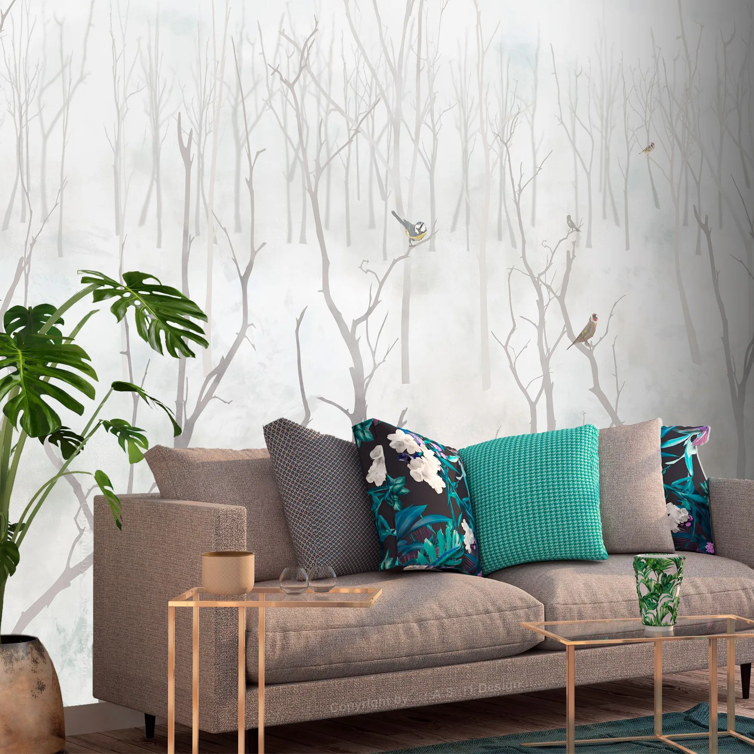 Fototapet Arkiio Winter Forest