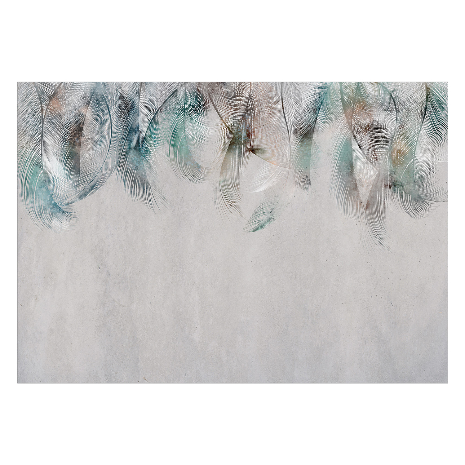 Fototapet Arkiio Colourful Feathers