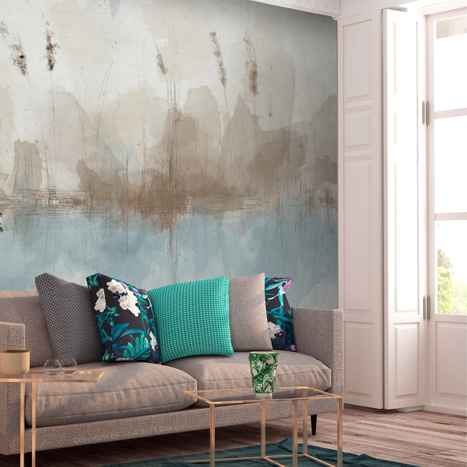 Fototapet Arkiio Winter Pond