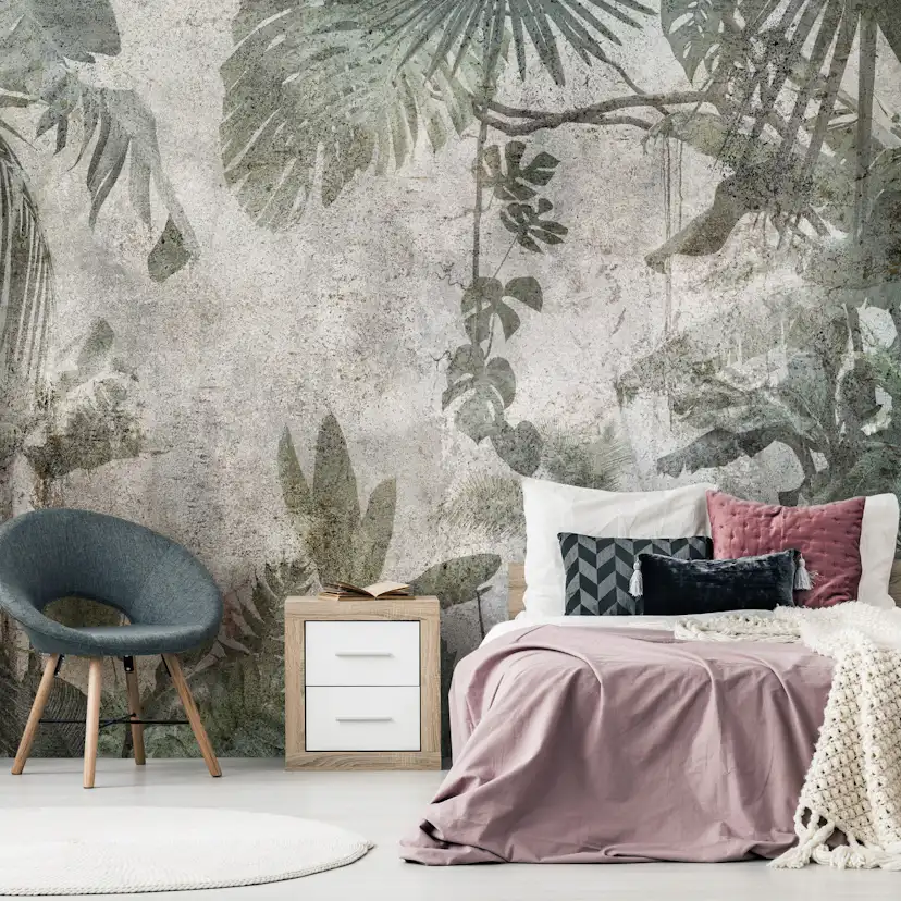 Fototapet Arkiio Rain Forest In The Fog