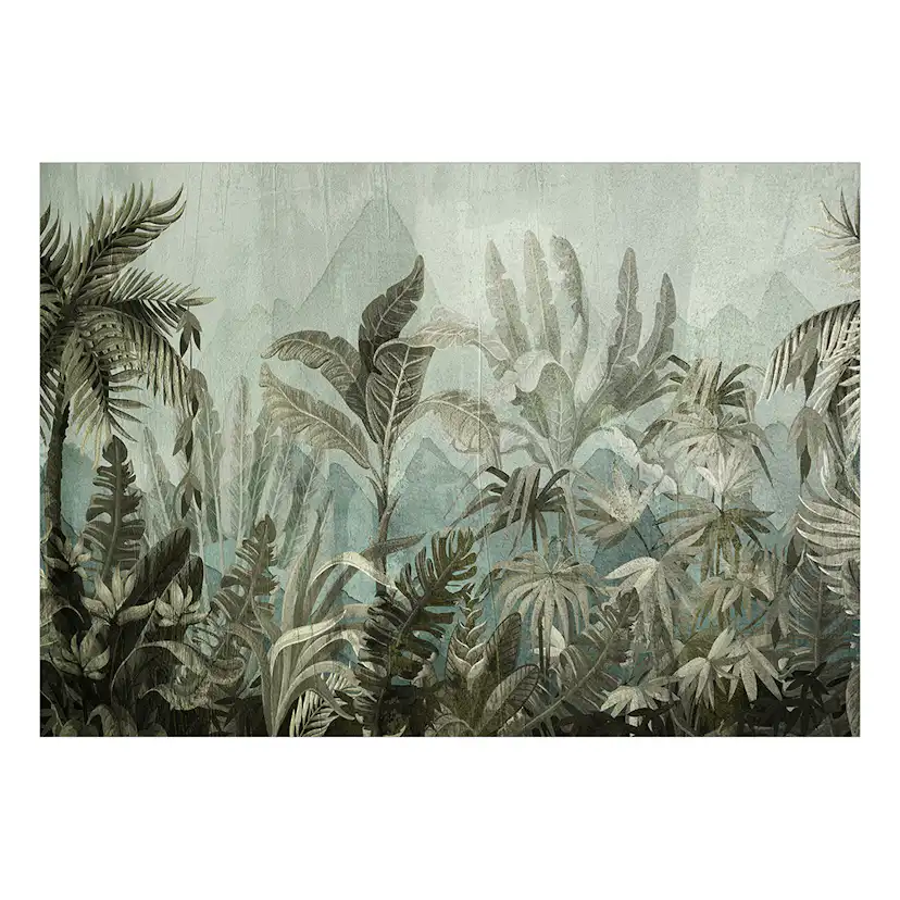 Fototapet Arkiio Mountain Jungle Självhäftande