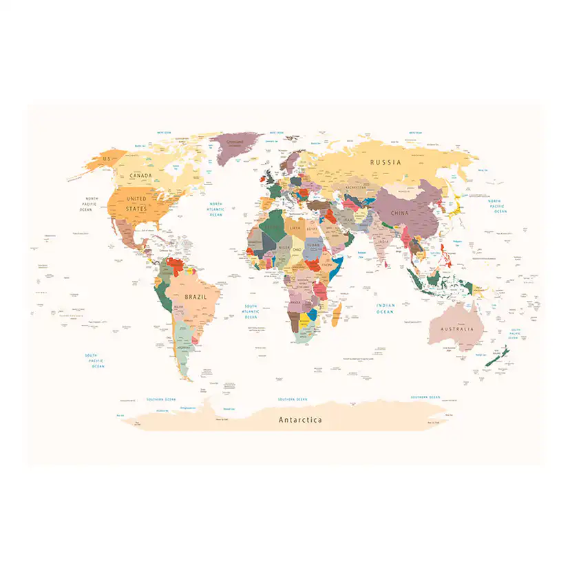Fototapet Arkiio World Map