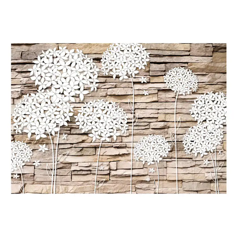 Fototapet Arkiio Flowers On The Stone