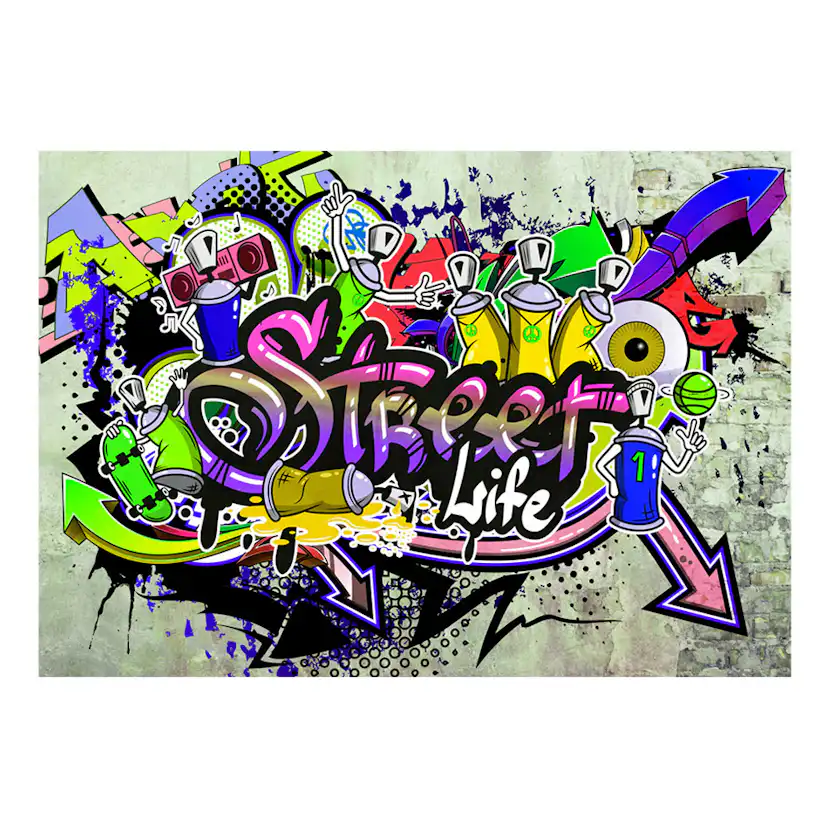 Fototapet Arkiio Colourful Cooperation