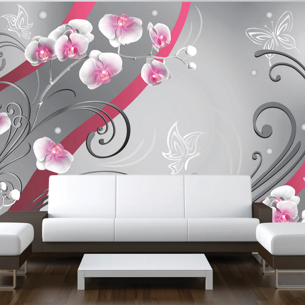 Fototapet Arkiio Pink Orchids Variation