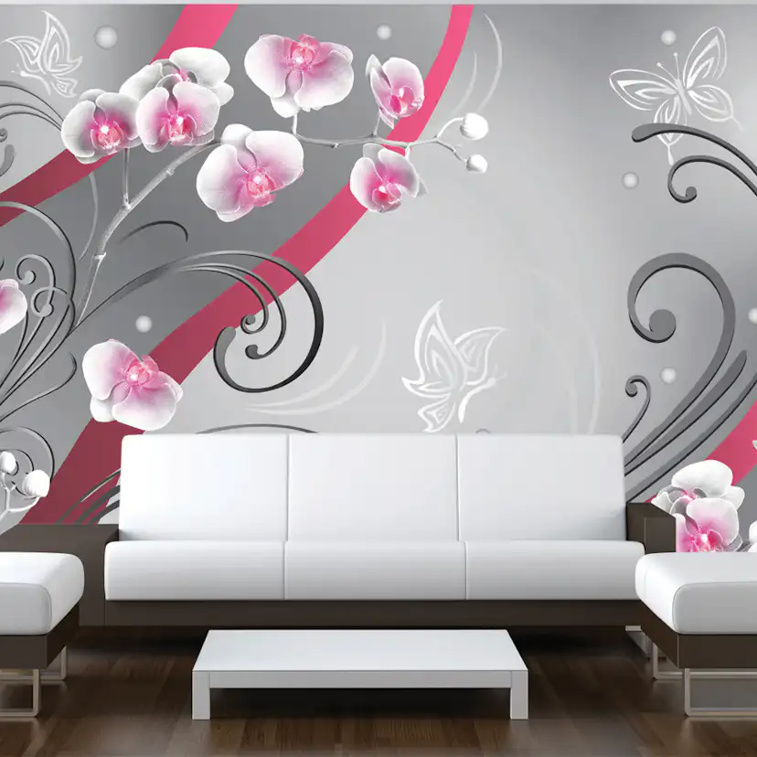Fototapet Arkiio Pink Orchids Variation