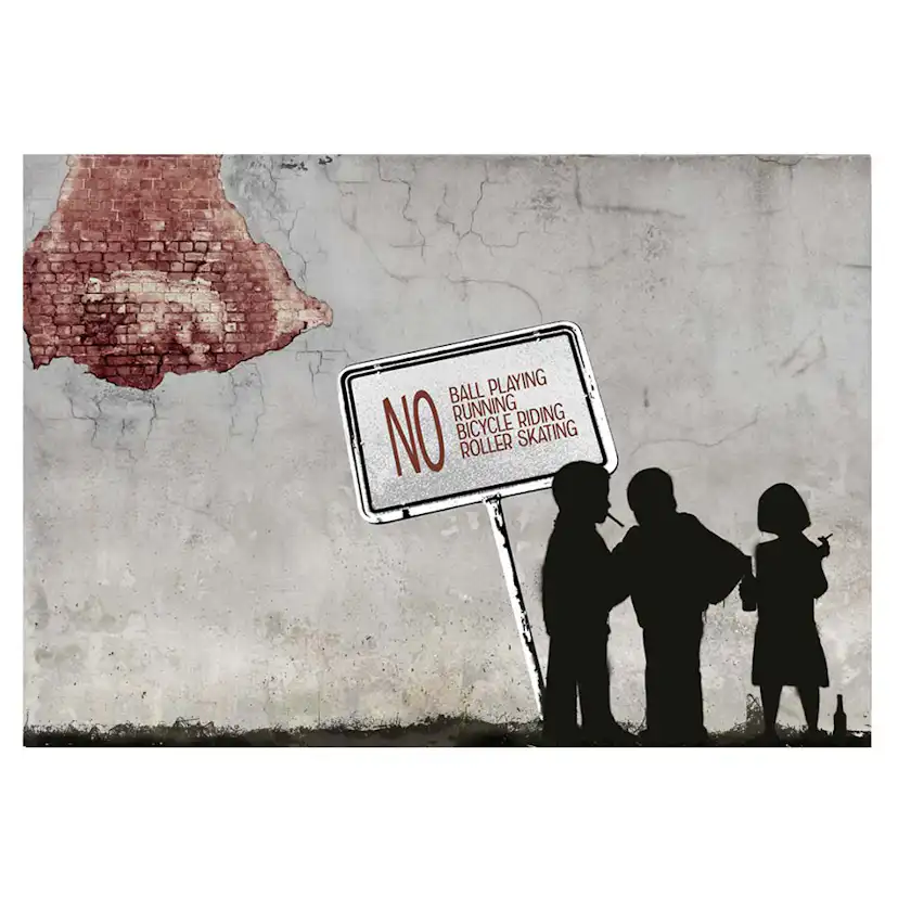 Fototapet Arkiio No Ball Playing...