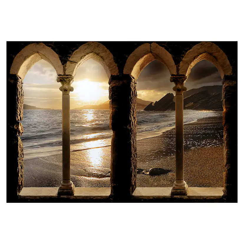 Fototapet Arkiio Castle On The Beach