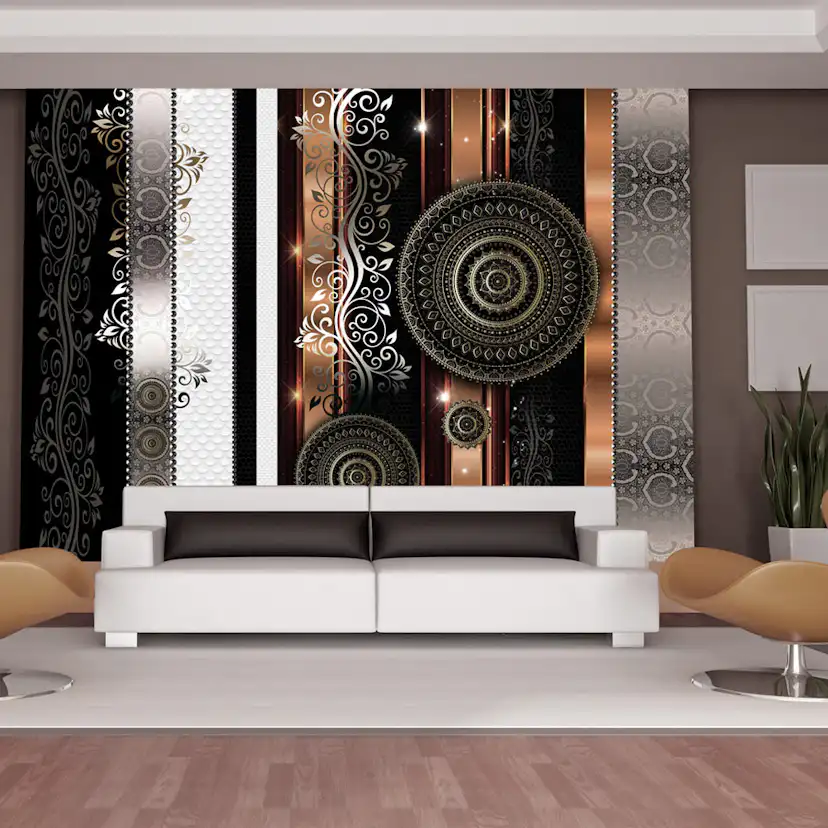 Fototapet Arkiio Självhäftande Gold Harmony Of Despair