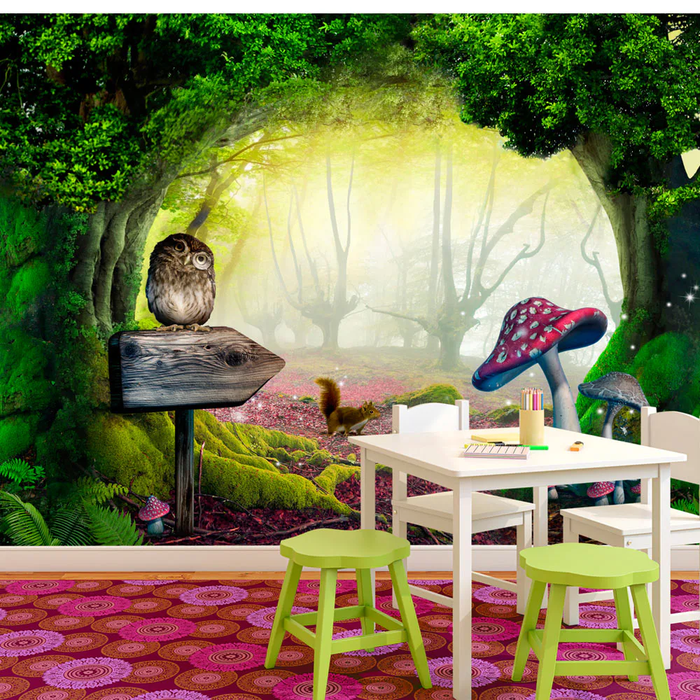 Fototapet Arkiio Owlish Corner