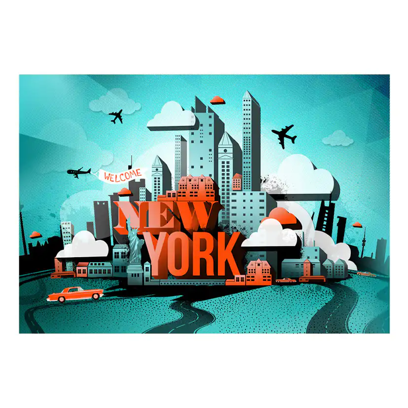 Fototapet Arkiio Welcome New York