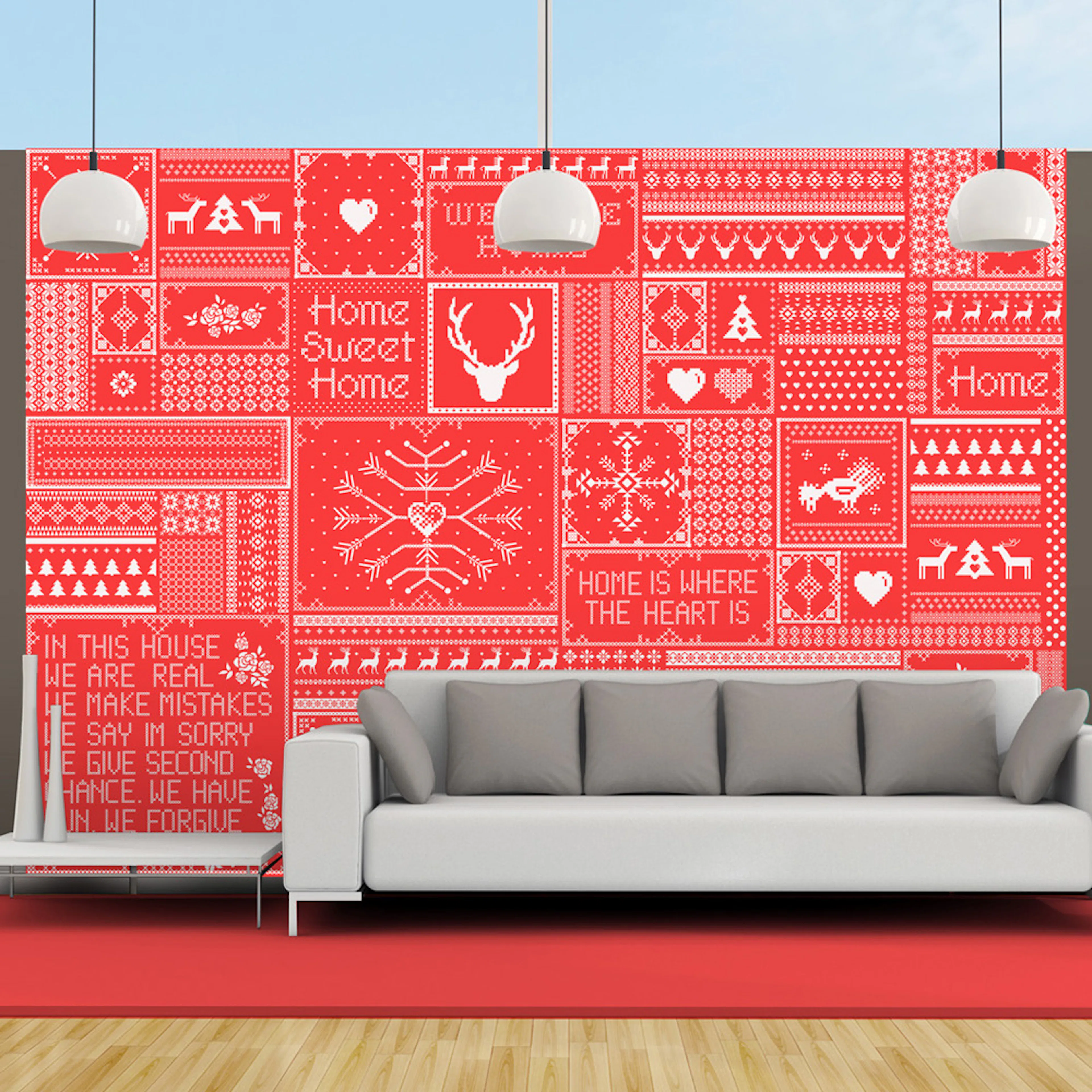 Fototapet Arkiio Norwegian Composition