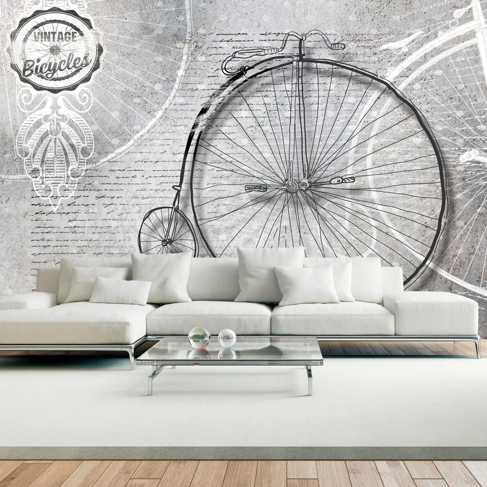 Fototapet Arkiio Vintage Bicycles Black And White