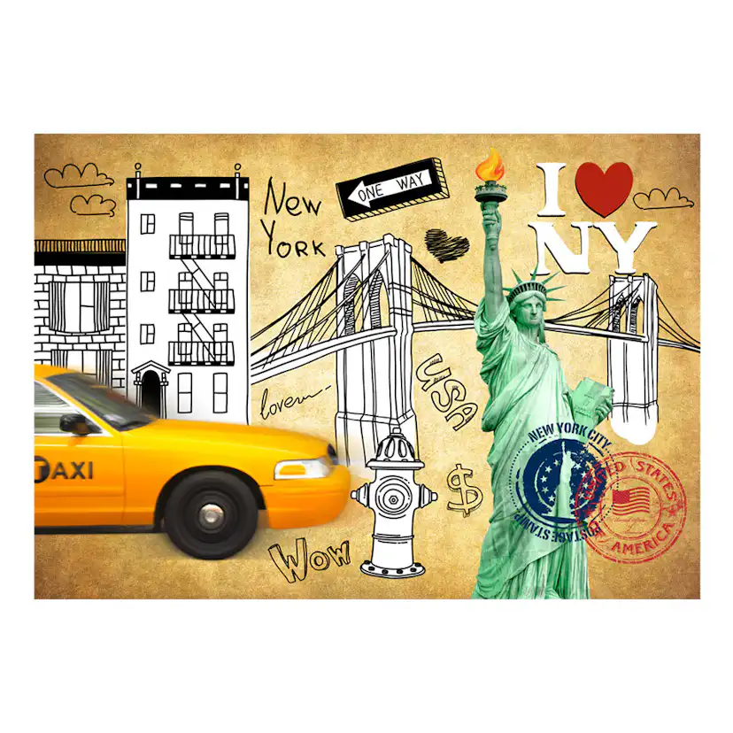Fototapet Arkiio One Way New York