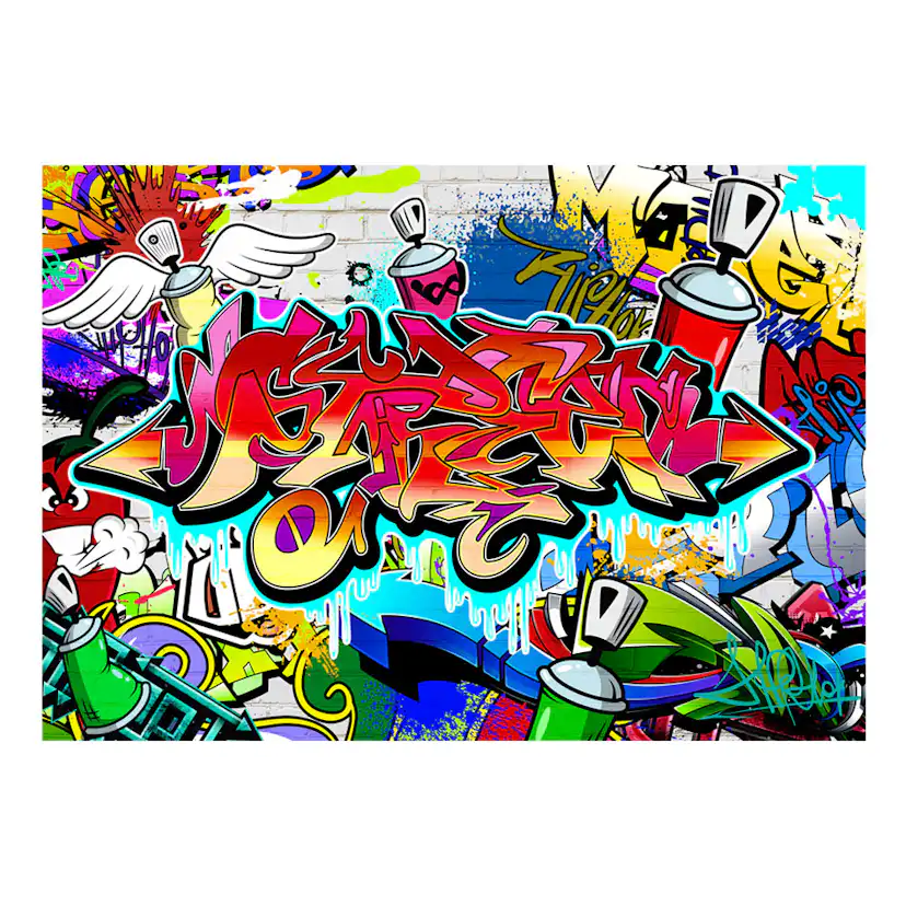 Fototapet Arkiio Street Art:red Theme