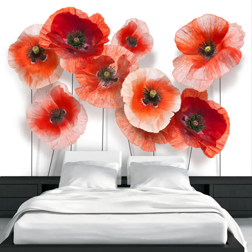 Fototapet Arkiio Nine Poppies