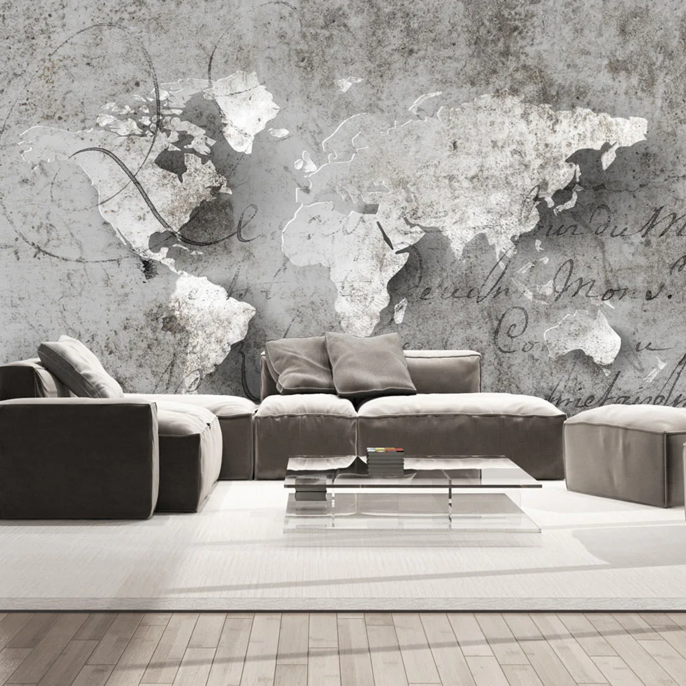 Fototapet Arkiio Map And Letter