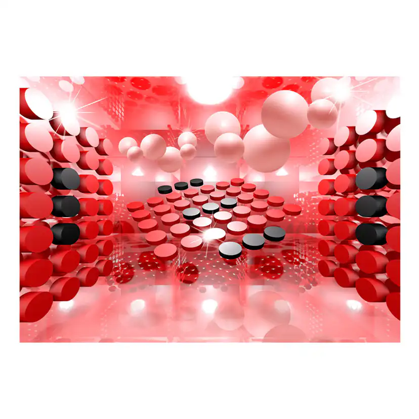 Fototapet Arkiio Playing In Red And Black