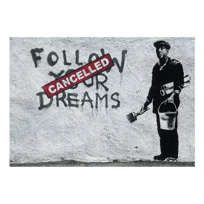 Fototapet Arkiio Dreams Cancelled Banksy