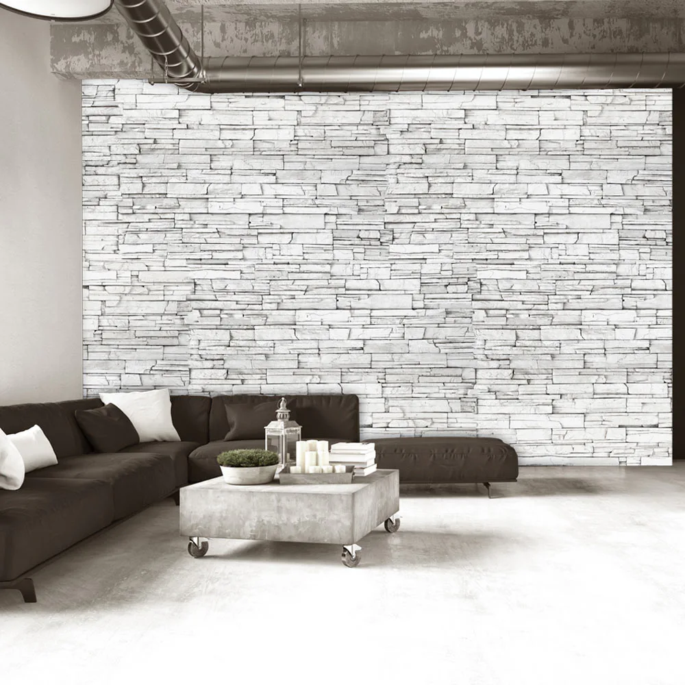 Fototapet Arkiio White Brick SNEW011462