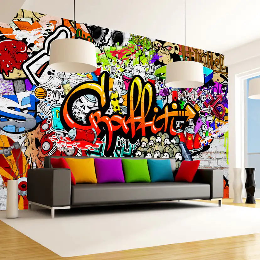 Fototapet Arkiio Colorful Graffiti