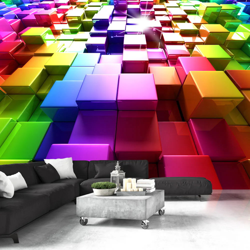 Fototapet Arkiio Colored Cubes
