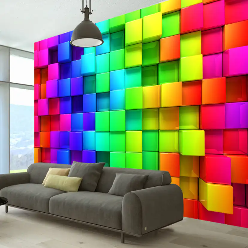 Fototapet Arkiio Colourful Cubes